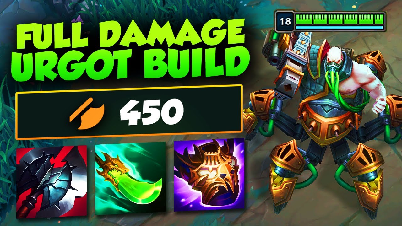 This Urgot build was TOO MUCH DAMAGE.