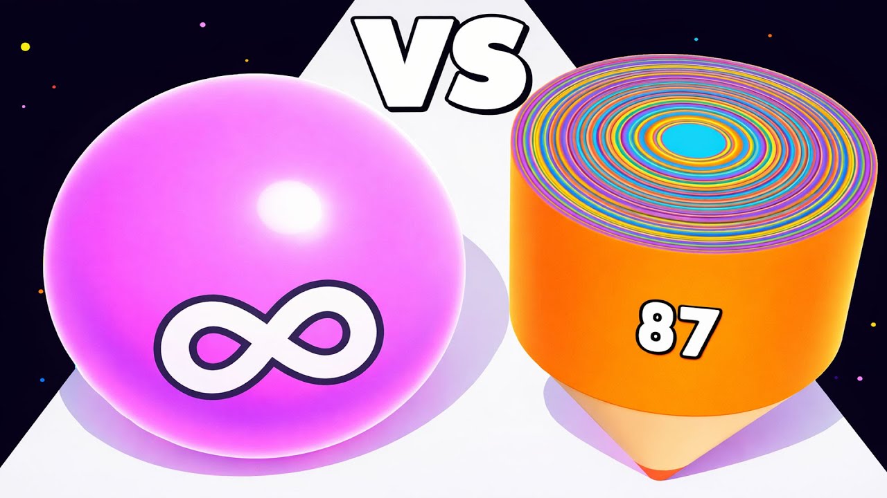 Ball Run Infinity 🔥 vs Number Run Shooting ∞ ASMR Gameplay | Satisfying Mobile Run Games WQ2577