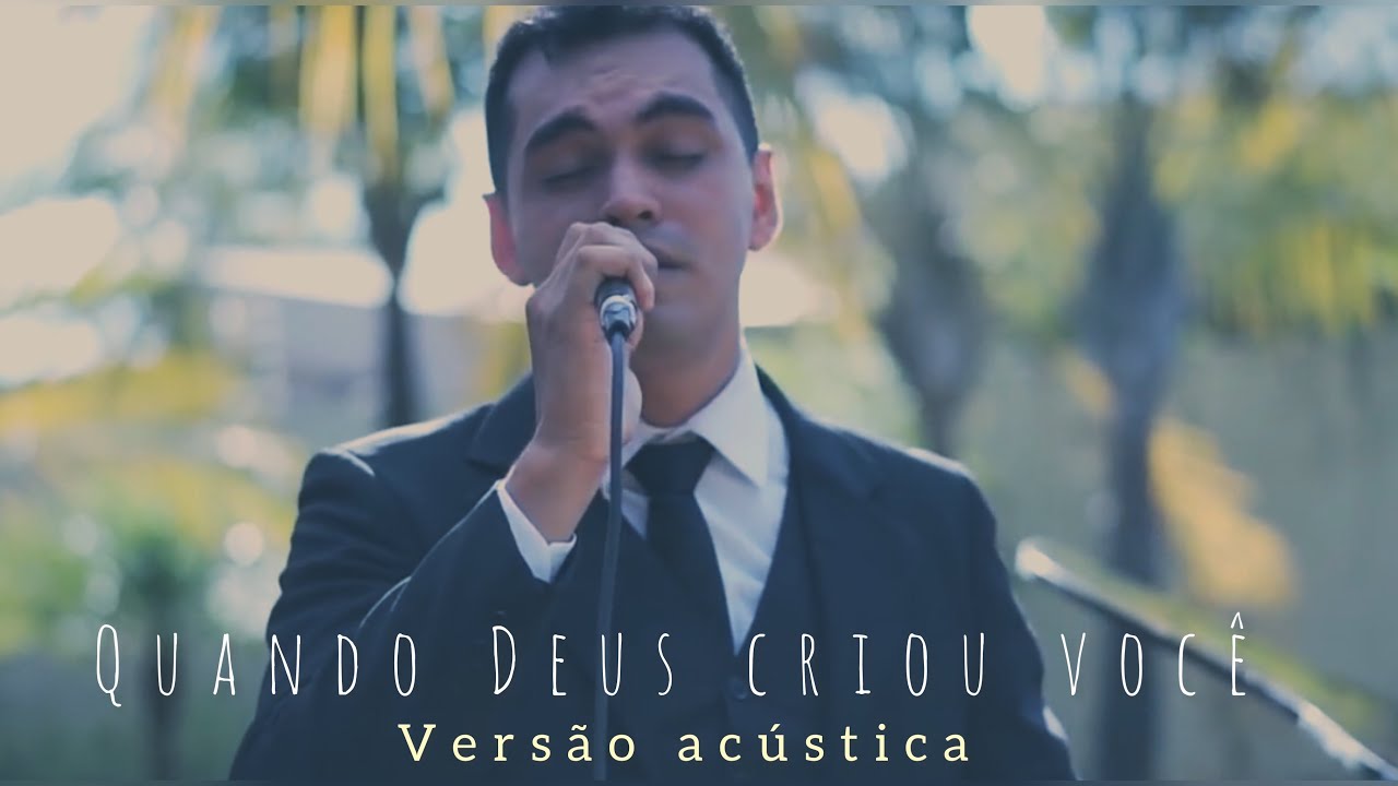 Quando Deus criou você  - Por Feeling Musica para eventos (Versão Acústica)