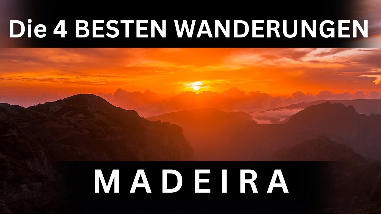 Madeira - Die 4 Besten Wanderungen || #travel #madeira #travelvlog