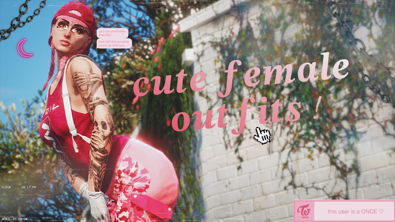 GTA 5 Online | Multiple Cute Female Component Outfits (RnG/Freemode) | (PS4/PS5/Xbox One/PC)