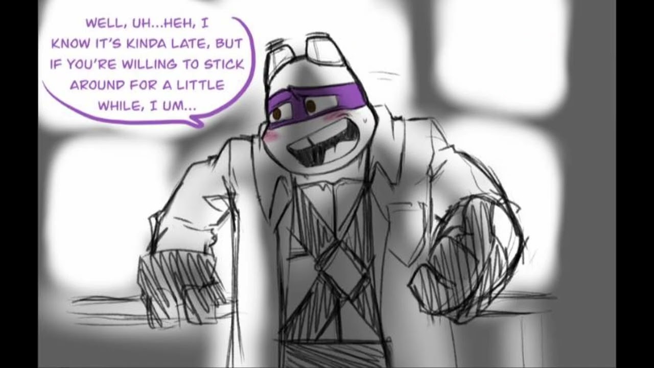 2012 TMNT Comic Dub - Donnie's Stalker