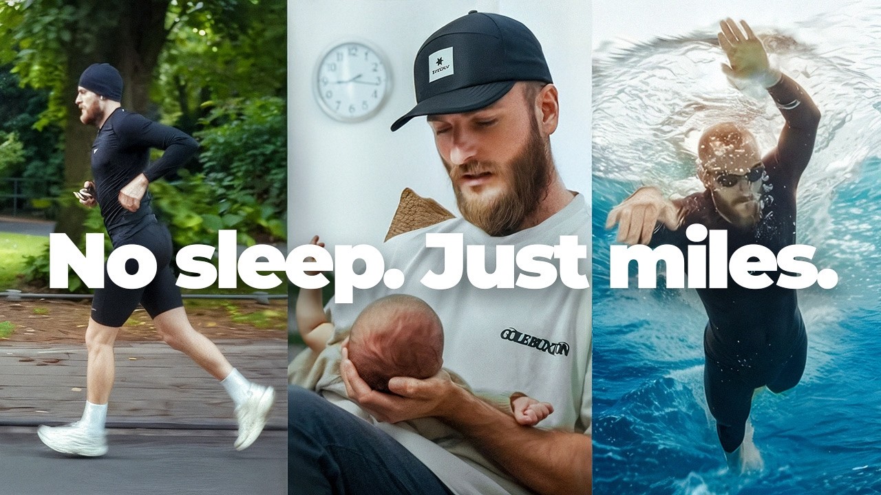 How I train for a double ultra triathlon with a newborn baby