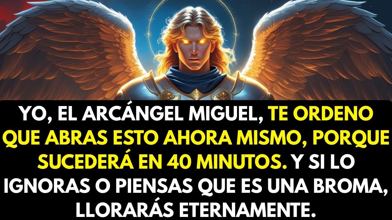 ⏳ Miguel Ordena: Ábrelo Ahora—O en 40 Minutos Llorarás Eternamente por Ignorarlo
