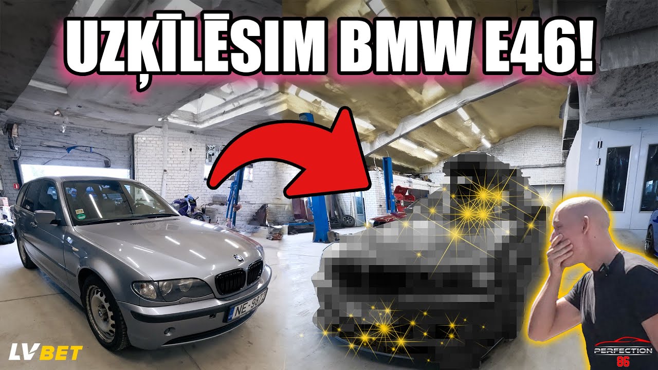LVBET UZĶĪLĒ MANU VĀĢI! | BMW E46 IZNĀKUMS!