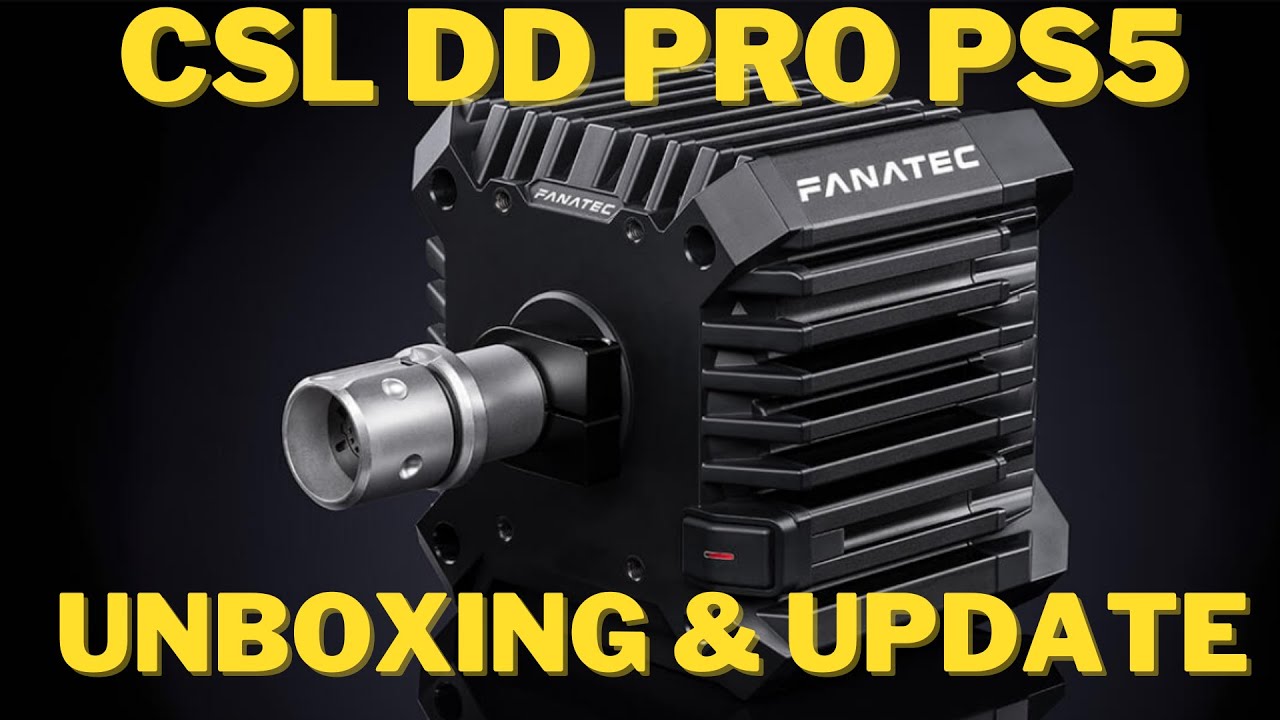 UNBOXING & WIE MAN RICHTIG UPDATET - CSL DD PRO PS4/PS5 - FPL_ChaoZ - Deutsch/German