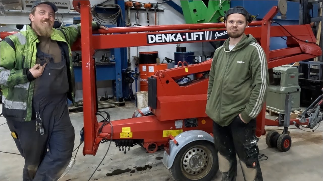 Vi fixar lite med  Denka skylift  Del 3 av 3