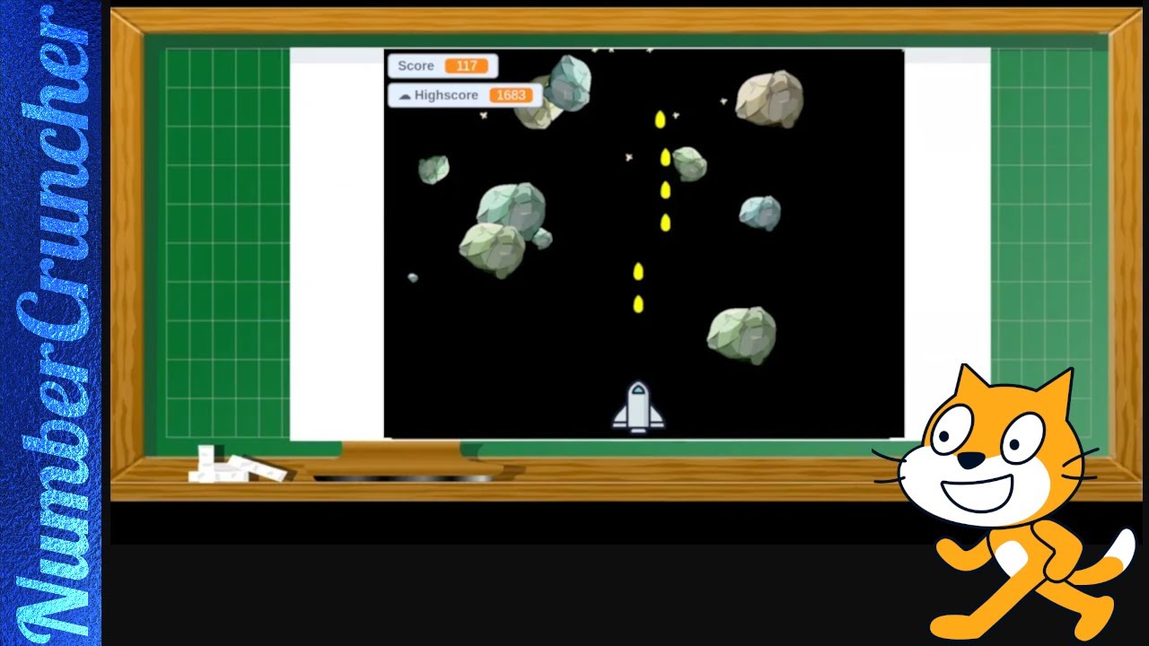 Scratch challenge: Asteroid endeavor