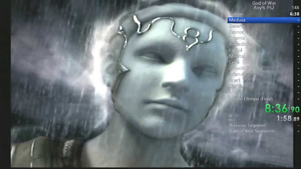 Speedrun God of War 1 Any% - PS2 - 1:39:12
