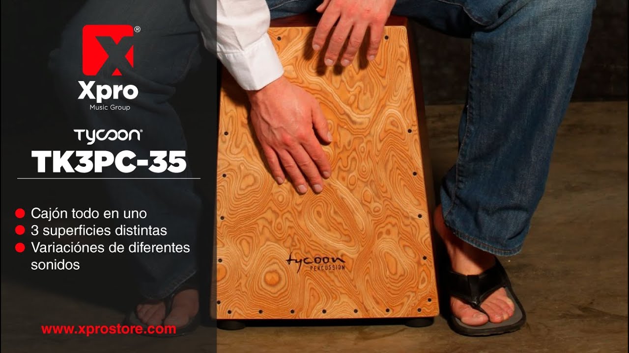 Tycoon TK3PC-35: Cajón Triple Play 🔥