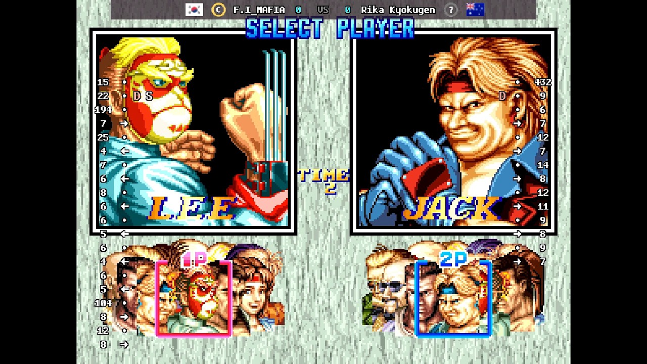 Art of Fighting 2 - 🇰🇷 F.I_MAFIA(C) vs 🇦🇺 Rika Kyokugen | Fightcade (2026-03-09 09:17 UTC)