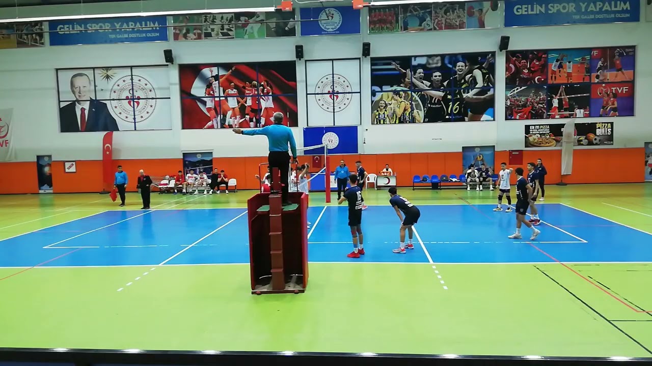 TVF SPOR LİSESİ : 3 - ANKARA BÜYÜKŞEHİR BLD : 0 ( YILDIZ ERKEKLER SÜPER LİGİ MÜCADELESİ )