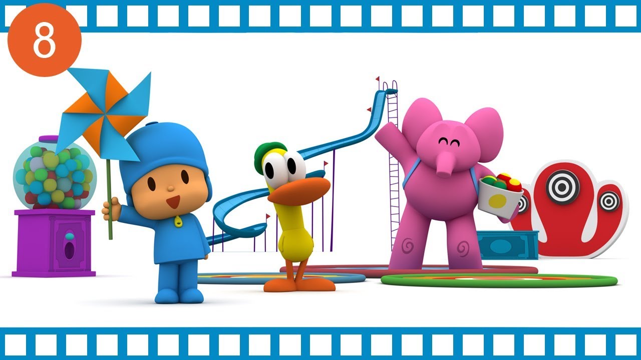 Pocoyo - Mezz'ora di cartone animato educativo per i bambini 🎯 [8] | Cartoni animati