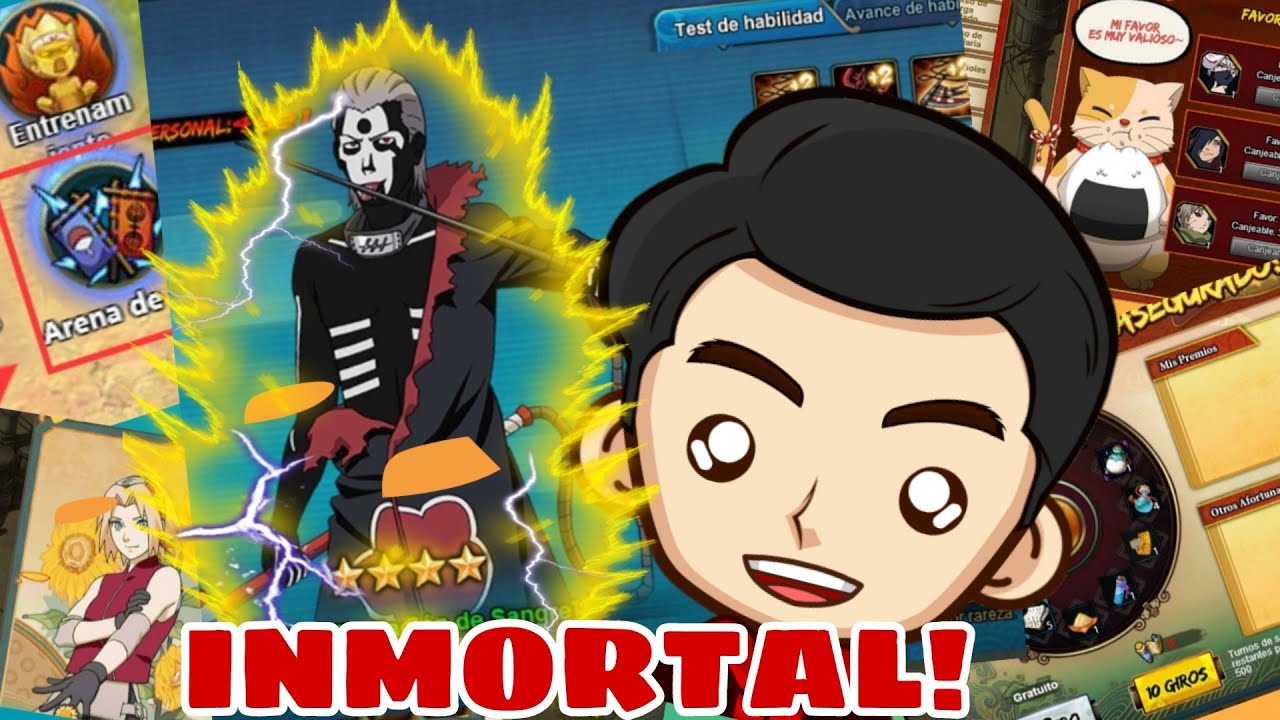 Naruto Online EVENTOS TOP 1 PACTO DE GIRASOLES SHISHUI SUSANO F2P HIDAN IMITACION DE SANGRE AVANCES