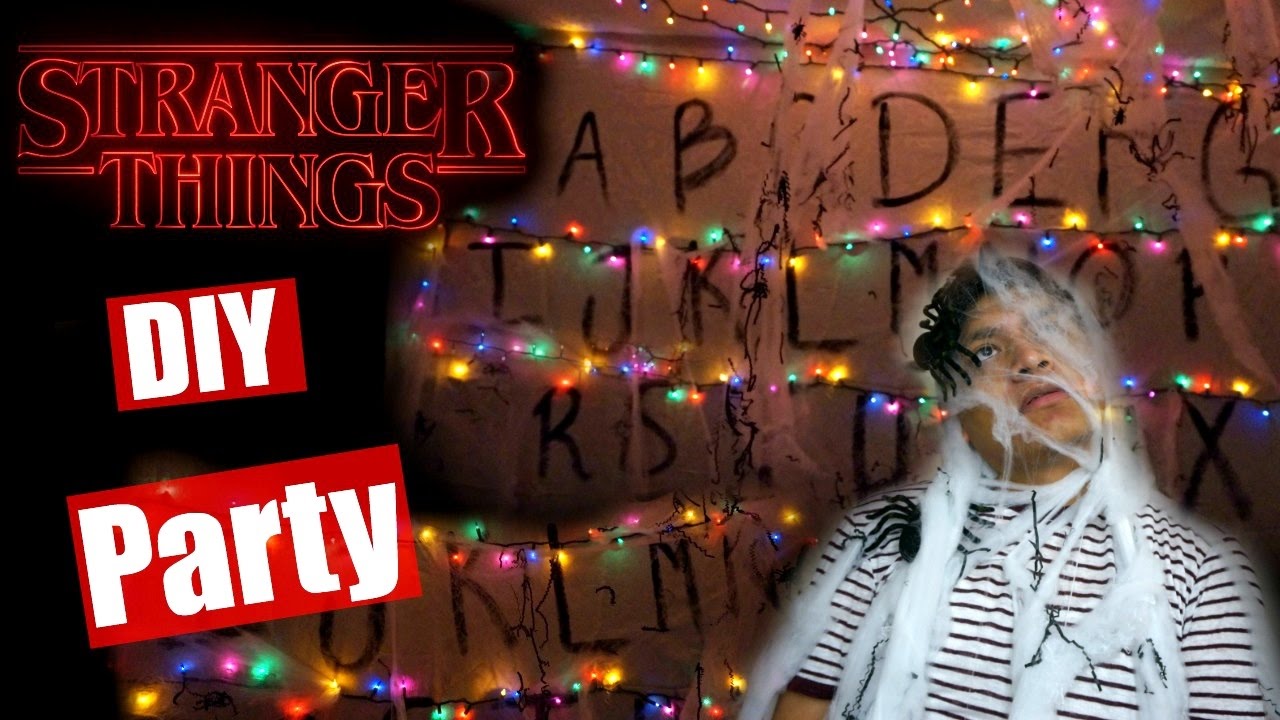 DIY Halloween Party: Stranger Things!!!