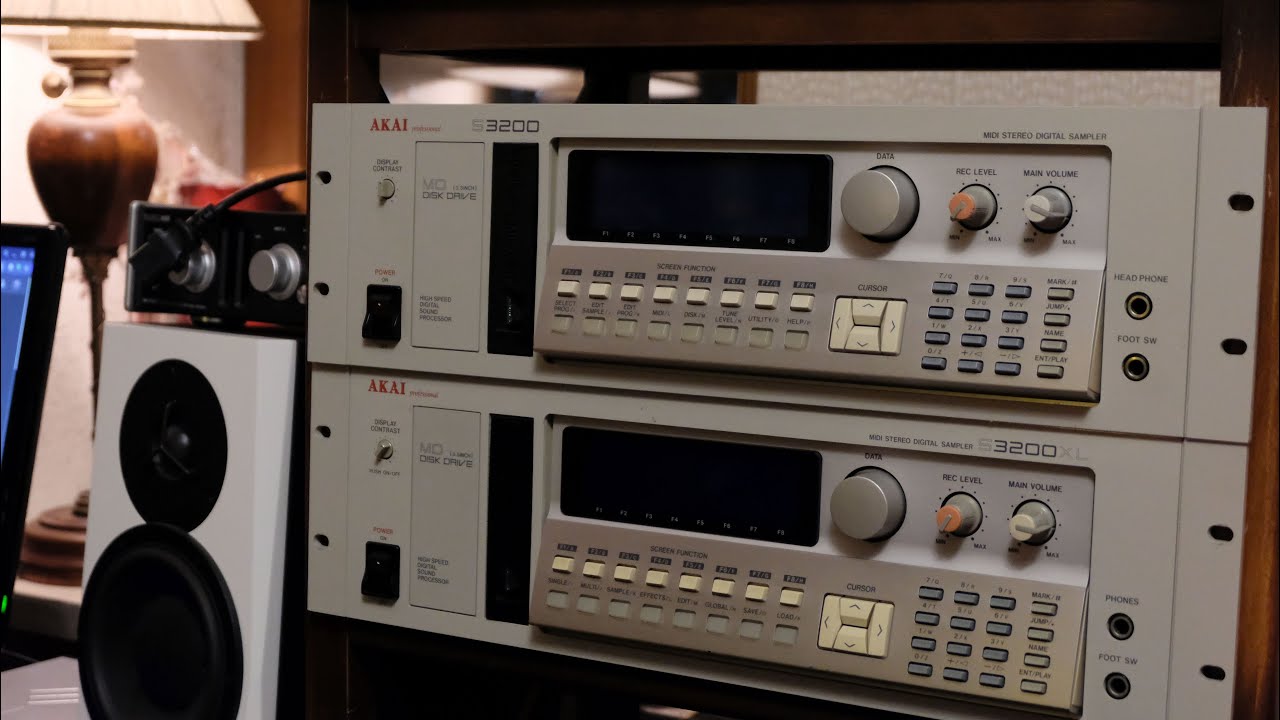 AKAI S2800 vs S3200 vs S3200XL : Multitimbral Internal Mixing Battle (No Talking)