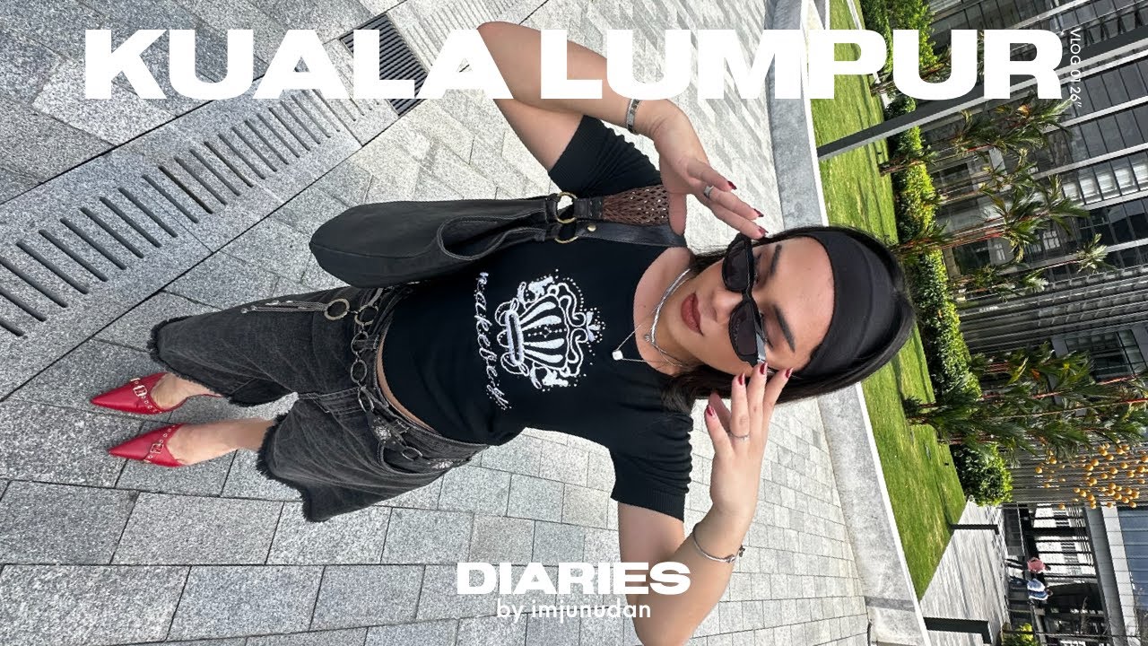 KL DIARIES : Celebrating birthday, foods, ootd, exploring KL n thrifting at Taman Paramount