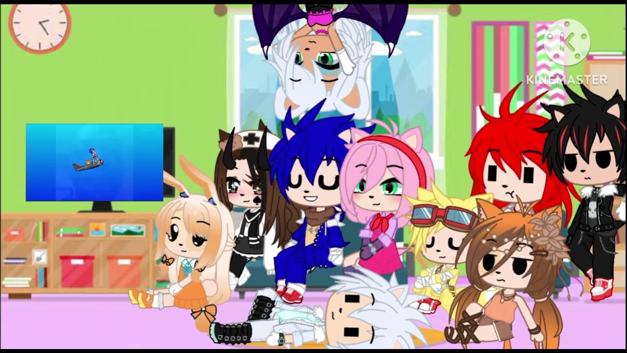 Реакция Соника и его друзей на обзор Сумочкина "Eggman hates furries" (2 часть)