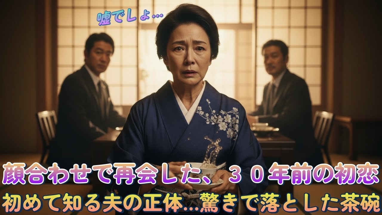 🎯 「30年間愛した夫が放火犯」娘の結婚相手の父が、   私の初恋だった—1週間後、夫は手錠をかけられていた