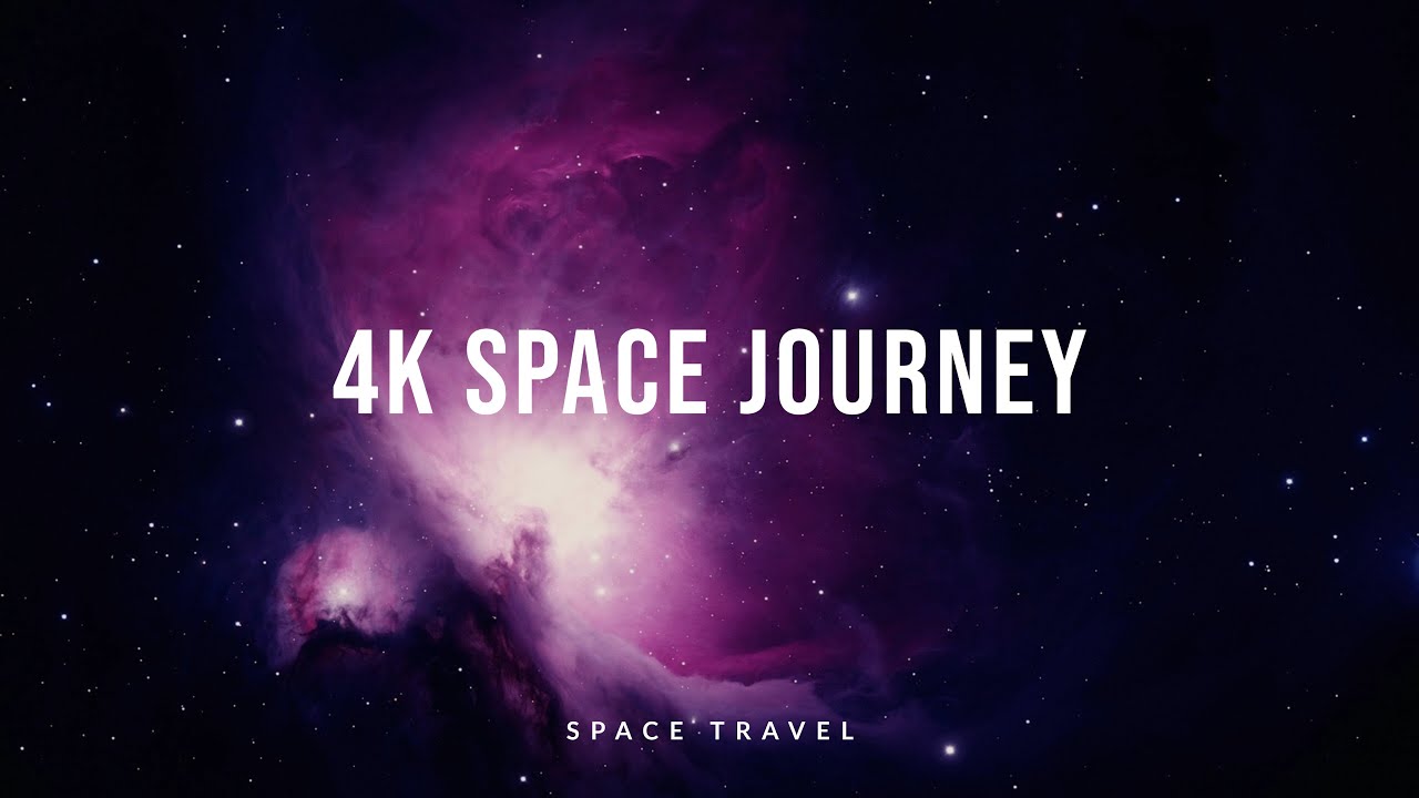 4K Space Journey | Deep Space Ambience for Relaxation, Sleep & Meditation