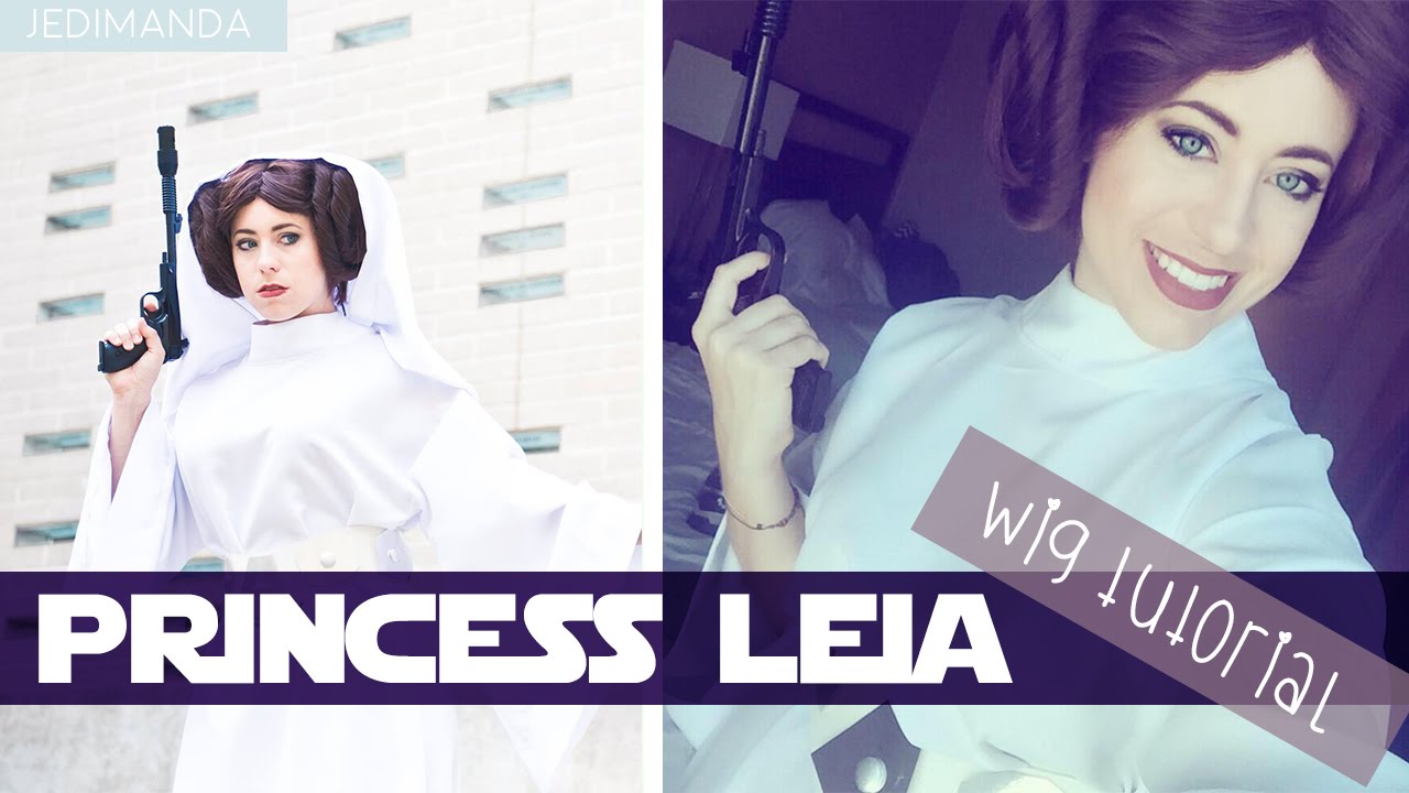 Princess Leia Wig Tutorial | Jedimanda