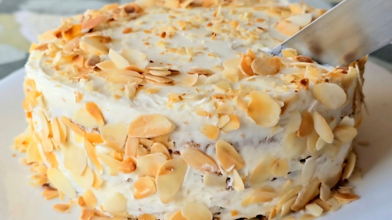 Из 4 морковок🥕, 4 яиц🥚 и 1 стакана муки..🥕 приготовьте торт «Старбакс» 🥕⭐️