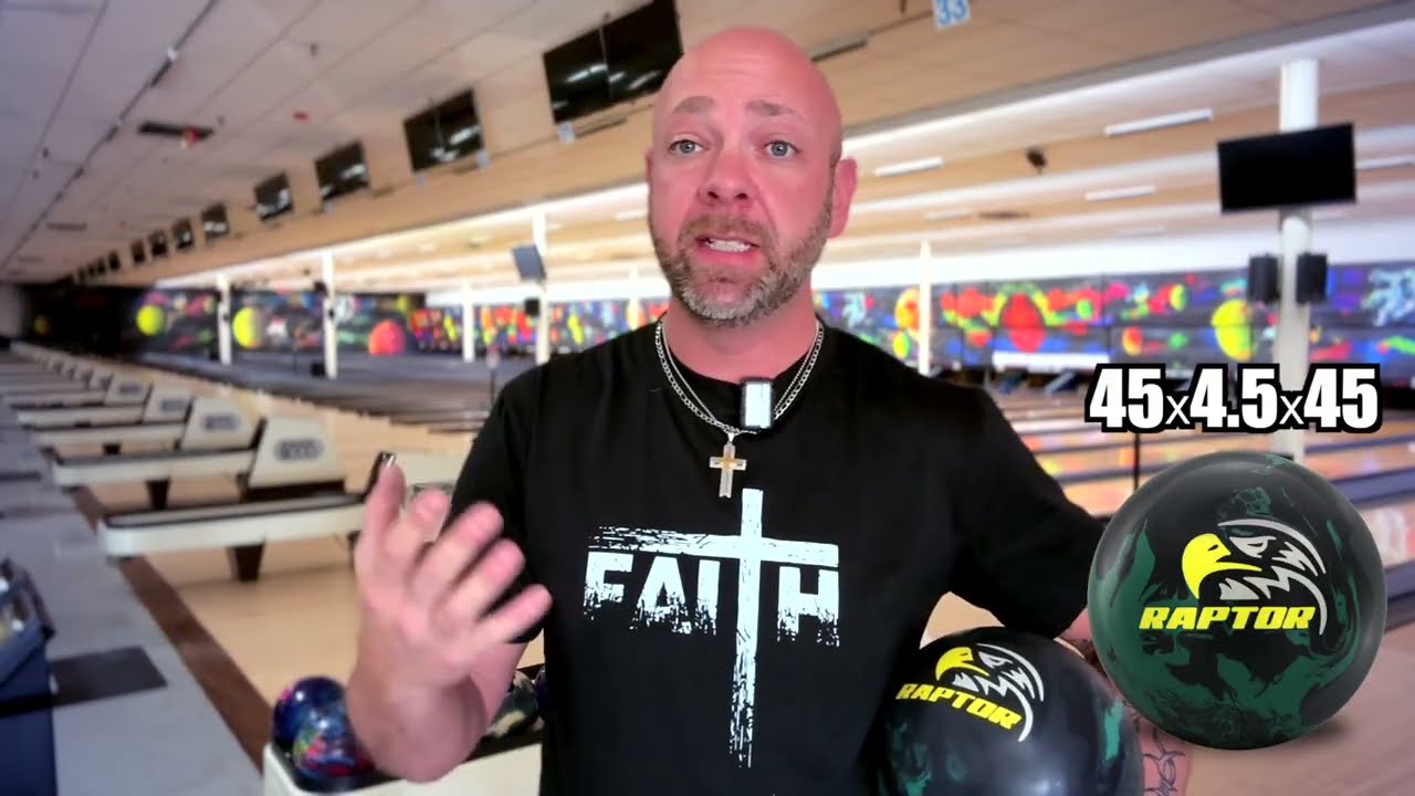 Обзор шара для боулинга Motiv Raptor Reign! #боулинг #bowlingballreviews