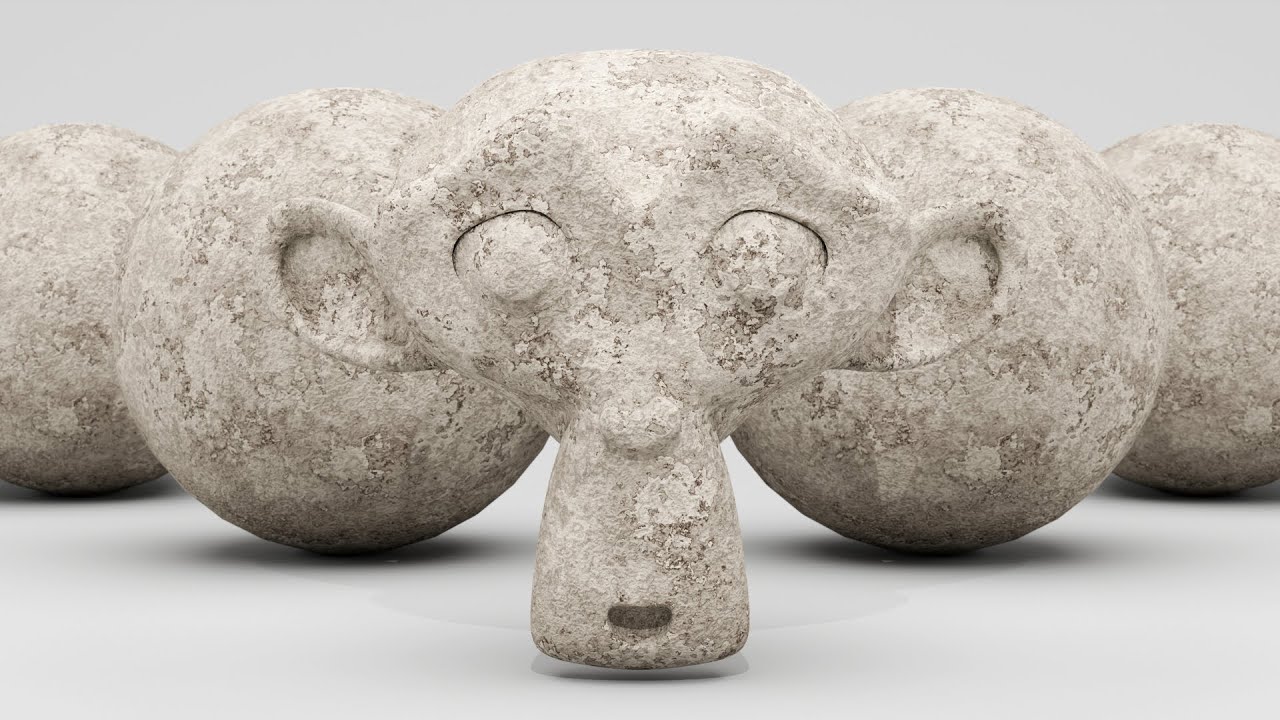HOW TO CREATE A PROCEDURAL WEATHERED ROCK MATERIAL IN BLENDER