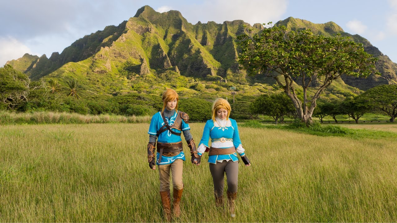 Zelda & Link Cosplay | Hawaii Proposal Video