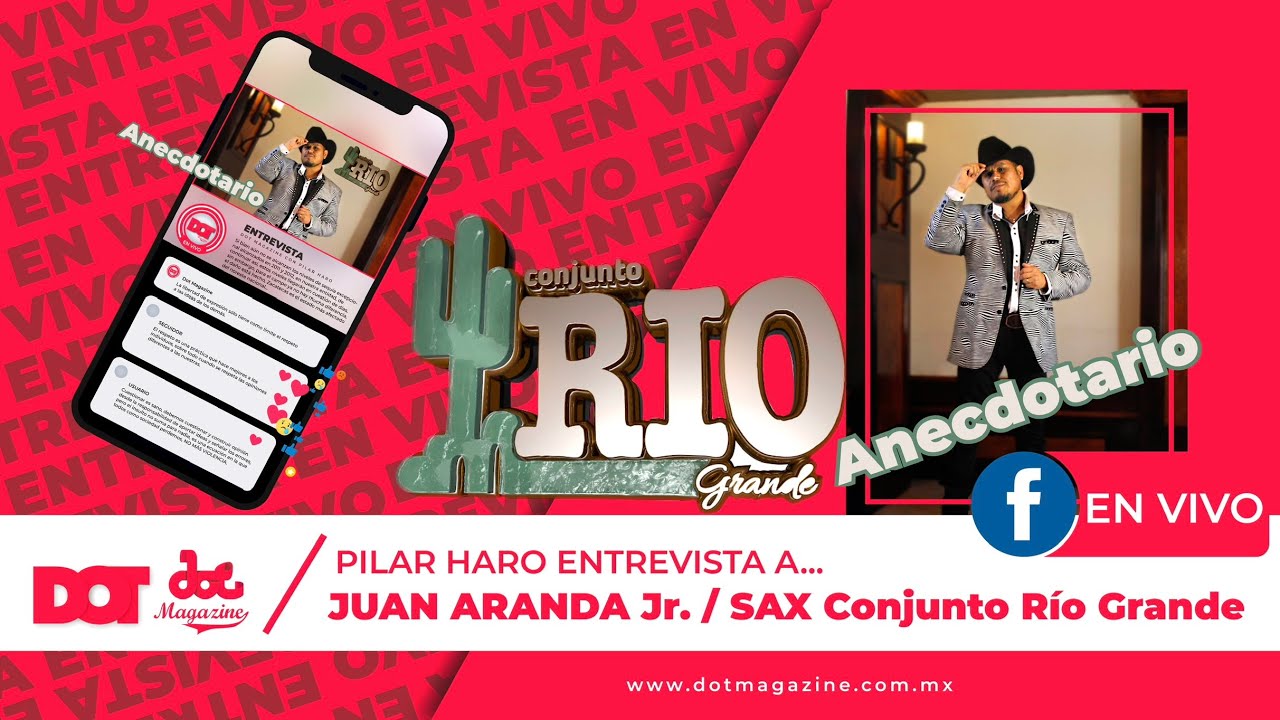 Juan Aranda Jr. Saxofonista de Conjunto Río Grande, inaugura el 