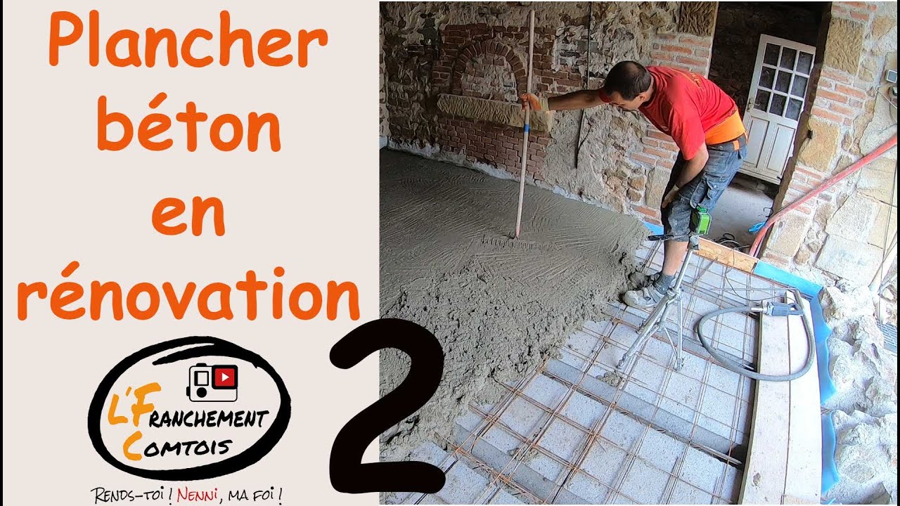 21g. RENOVATION! Je coule la dalle sur poutrelles/hourdis ! Partie 2