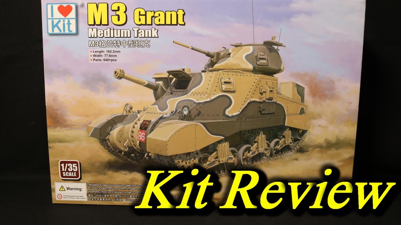 I Love Kit British midium tank M3 Grant ( English Sub )