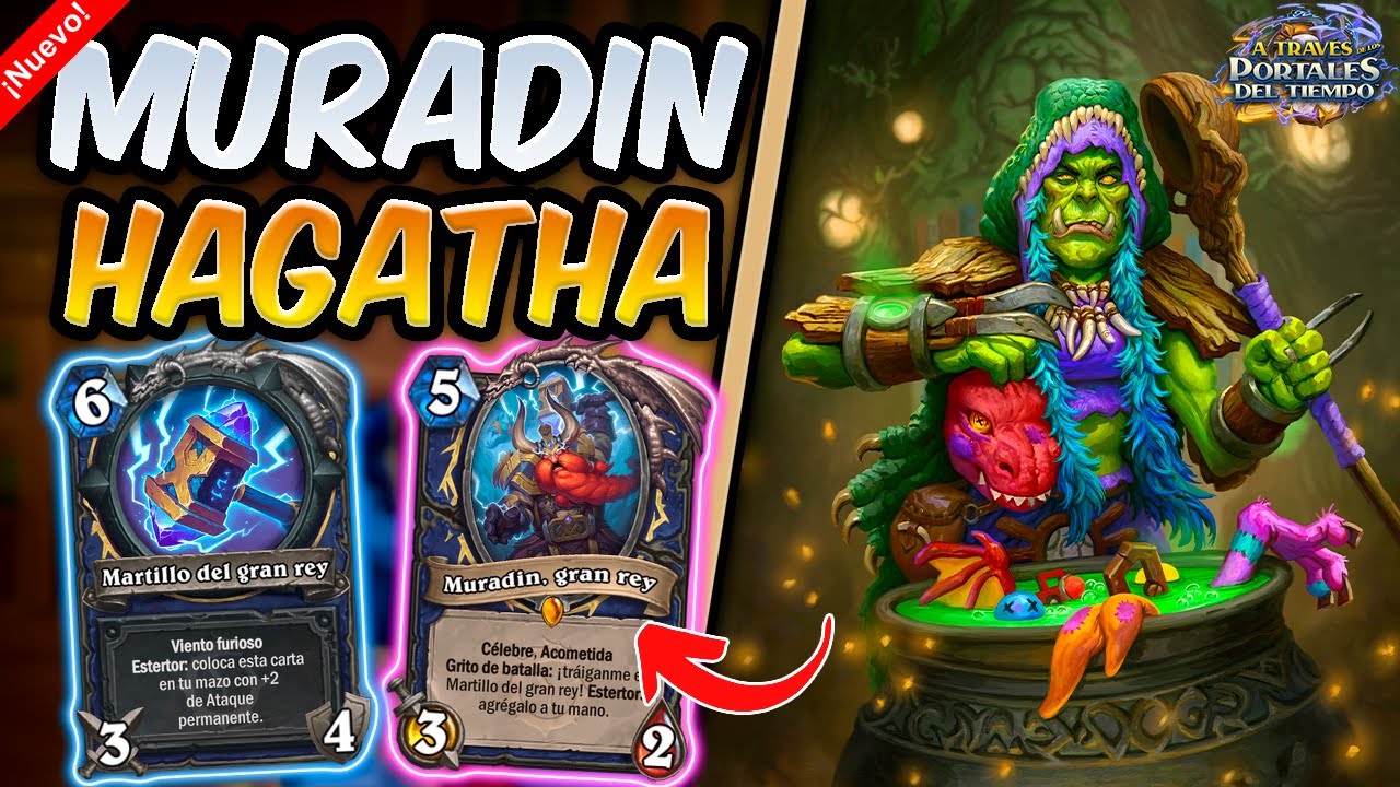 El MEJOR MAZO para RANKEAR a LEYENDA !!│CHAMAN HAGATHA│PORTALES DEL TIEMPO
