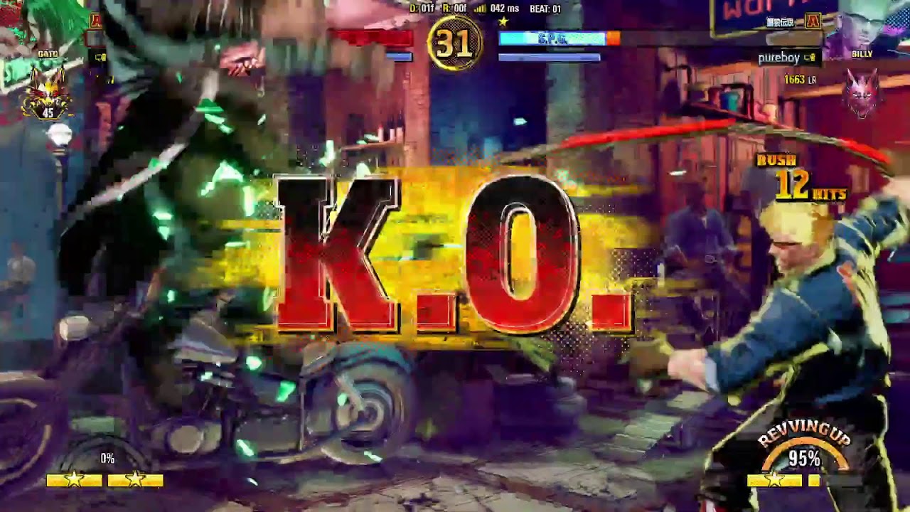 2時間くらい　牙刀一位になりたい 餓狼cotw