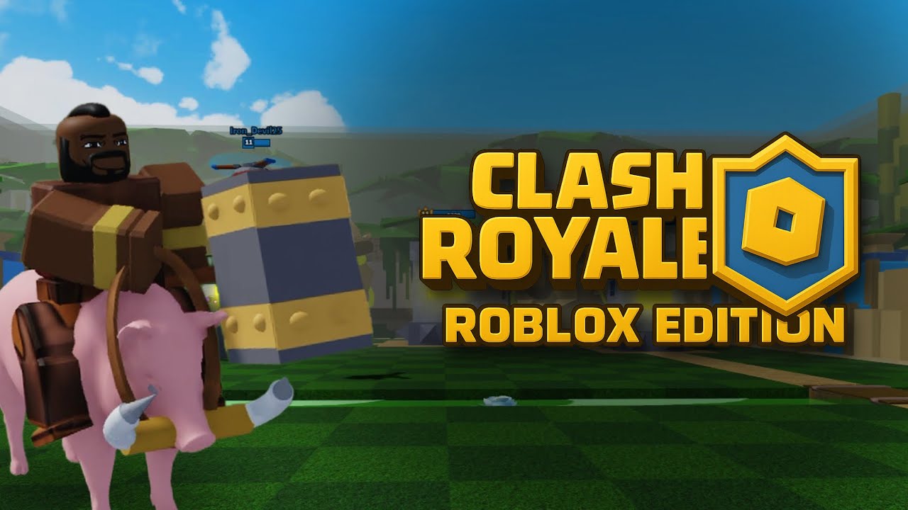 👑 Así se ve CLASH ROYALE dentro de ROBLOX 😱 (es increíble)