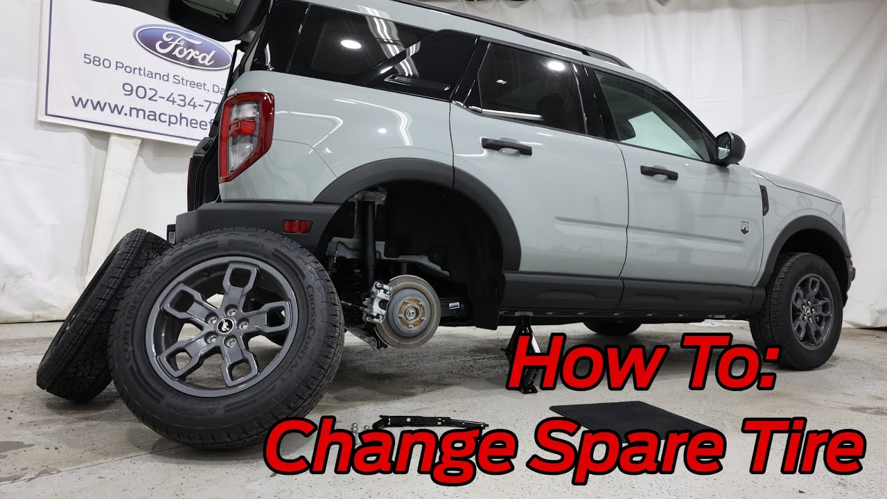 How to Change a Spare Tire on Ford Bronco Sport