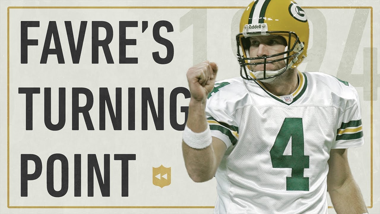 The Turning Point in Brett Favre's Career! | NFL Vault Stories