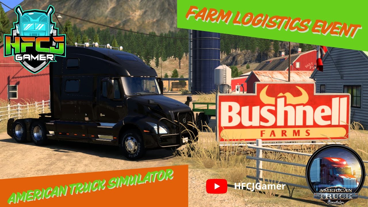 MODO CARREIRA, Farm Logistics Event !!!, (retorno) AMERICAN TRUCK SIMULATOR 