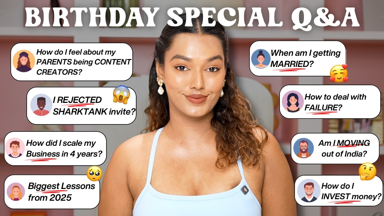 BIRTHDAY Special Personal QnA! Relationship, Parents, Business, Money & More | Sarah Sarosh