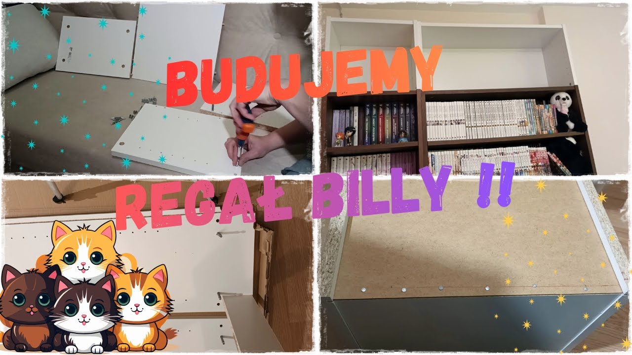 Robimy Miejsce ! - Po raz pierwszy buduje regał Billy 😱