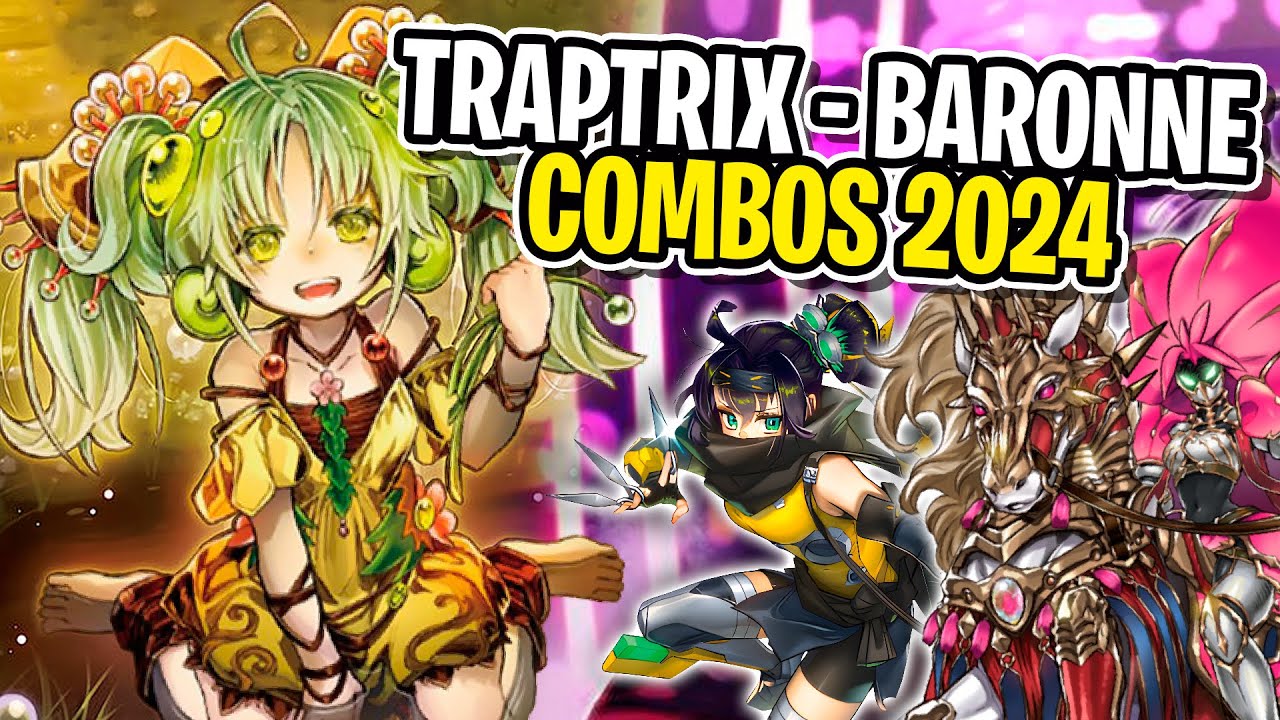 Yu-Gi-Oh! COMBOS TRAPTRIX BARONNE 2024 🔥 | Combos y situaciones del mazo