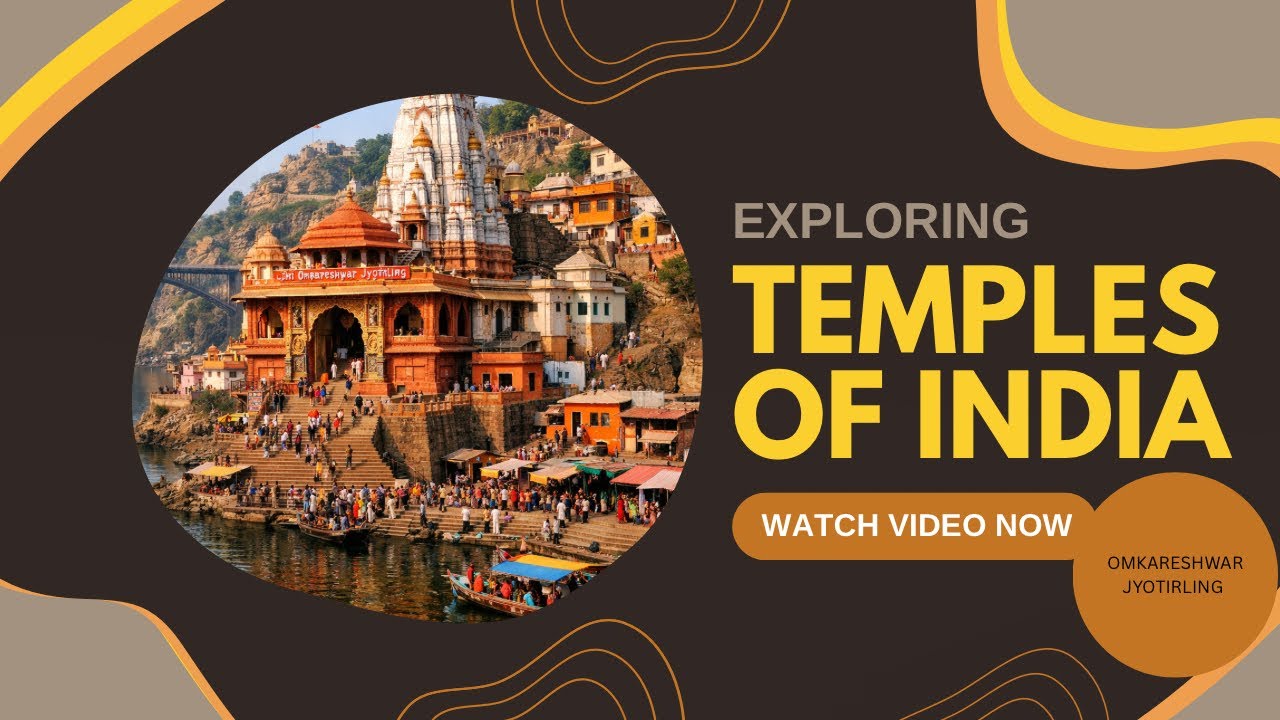 Aaj kiye mne Omkareshwar Jyotirlinga ke Darshan 🕉️🛕#viral #vlog #youtube #omkareshwar  #temple 