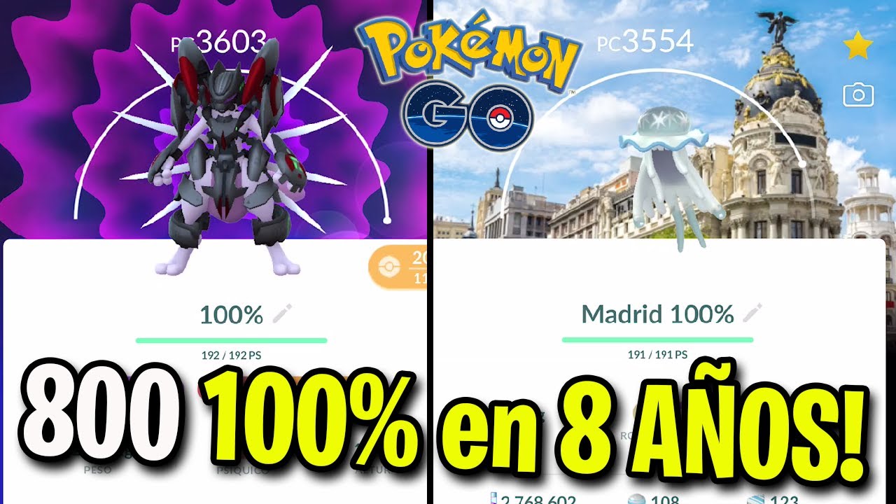 MI COLECCIÓN DE POKÉMON PERFECTOS EN 8 AÑOS DE Pokémon GO!