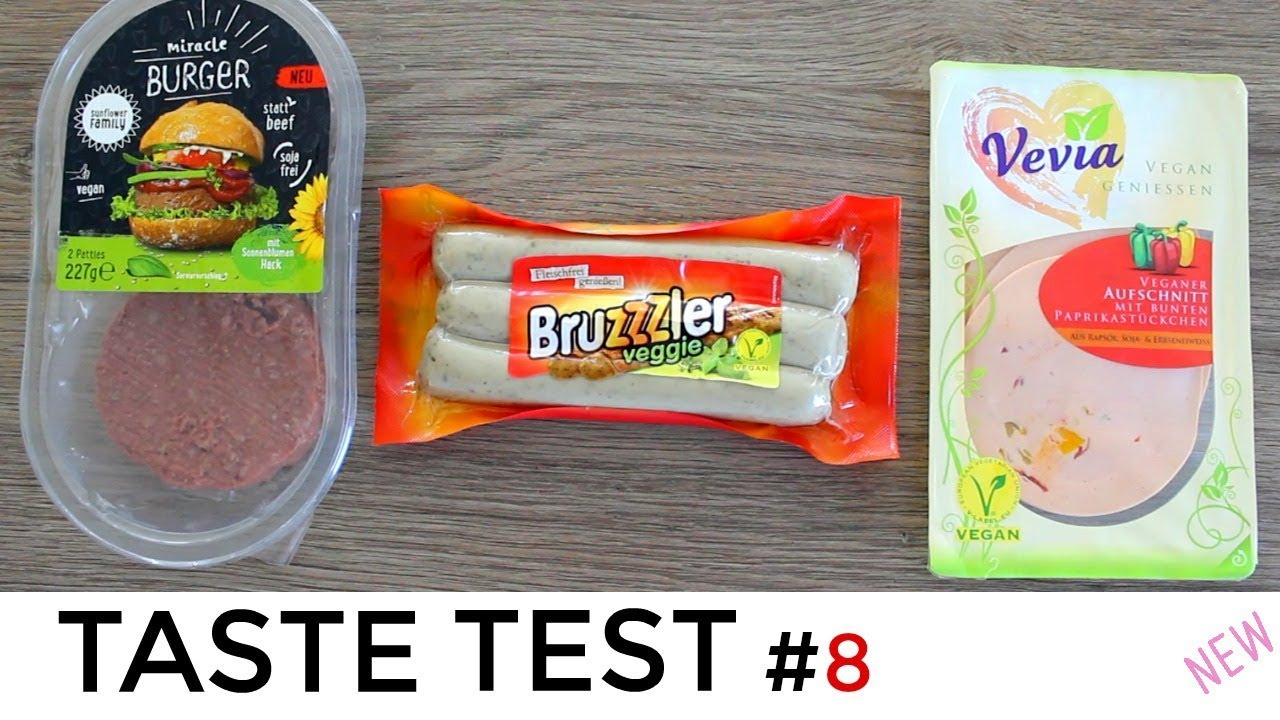 Burger, Bratwurst & Aufschnitt im veganen TASTE TEST | yummypilgrim