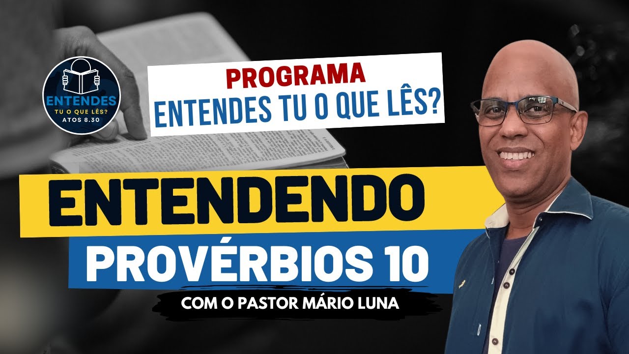 Entendendo Provérbios 10