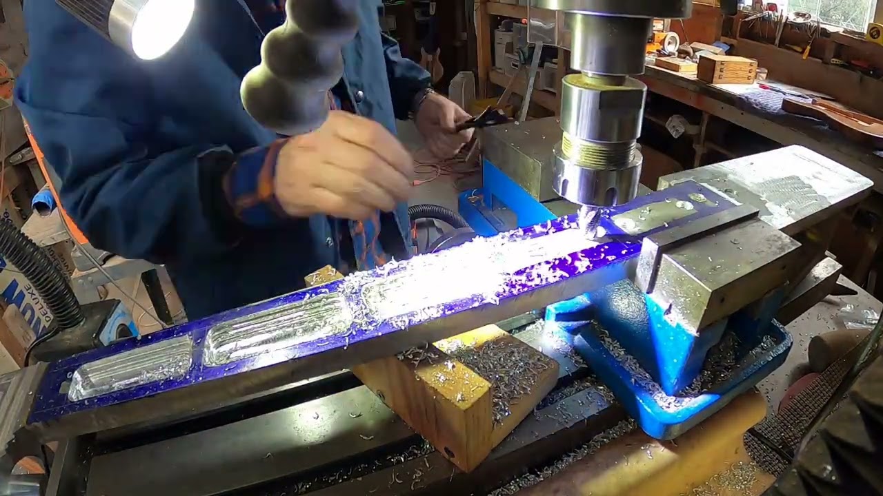Episode 13- Chambering an Aluminum Guitar Neck