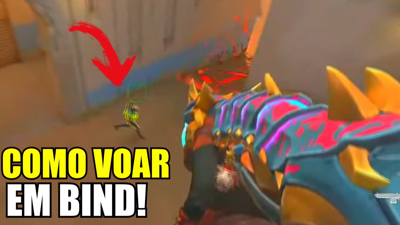 COMO VOAR  DE RAZE EM BIND - PULOS AVANÇADOS - VALORANT DICAS