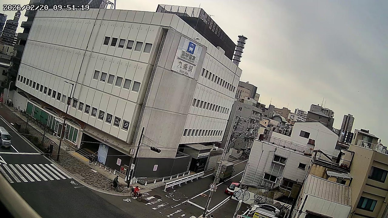 大阪府大阪市西区九条ライブカメラ Osaka Kujo Live Camera.world.cam