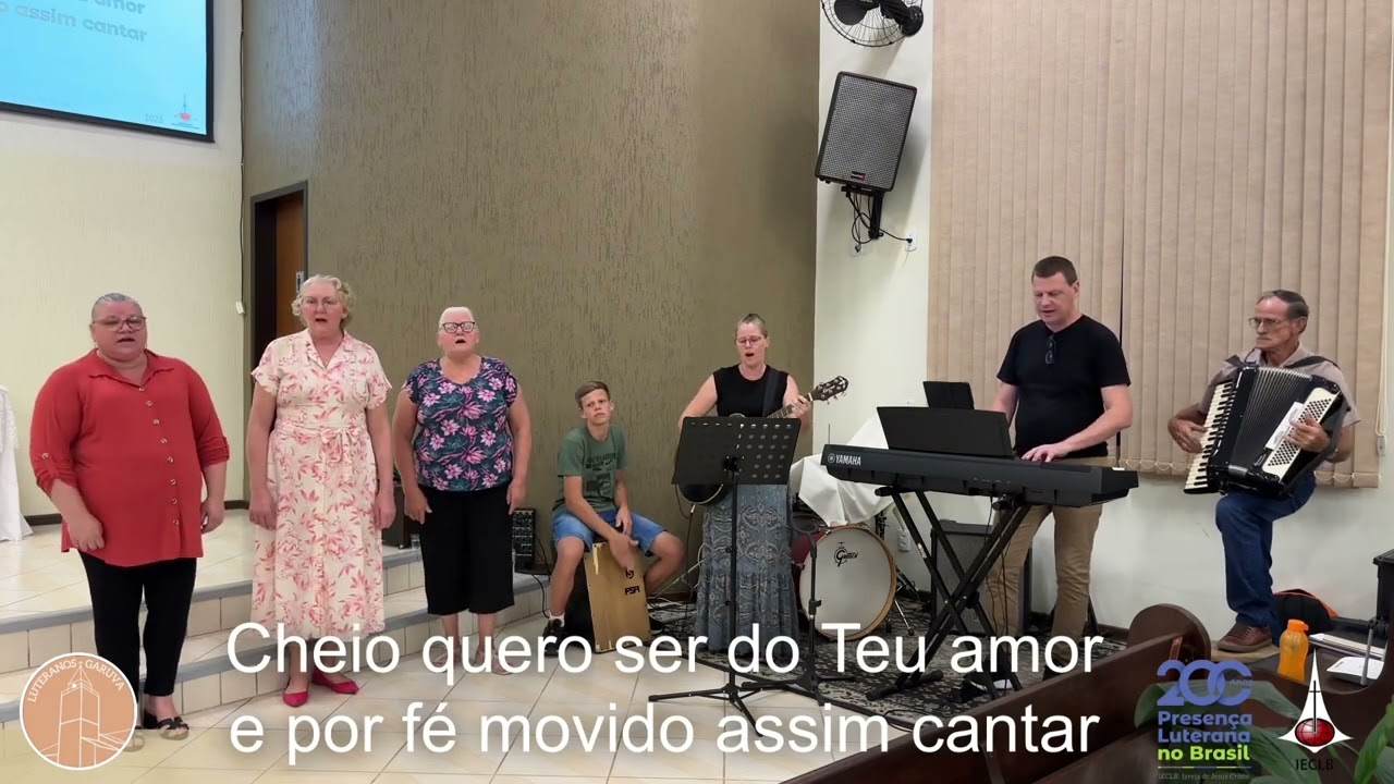 O Senhor da ceifa está chamando - IECLB Garuva/SC