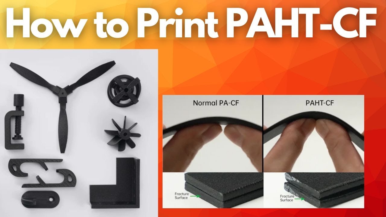 Как печатать с помощью нити PAHT-CF от Bambu Labs на 3D-принтере Bambu Labs X1 Carbon